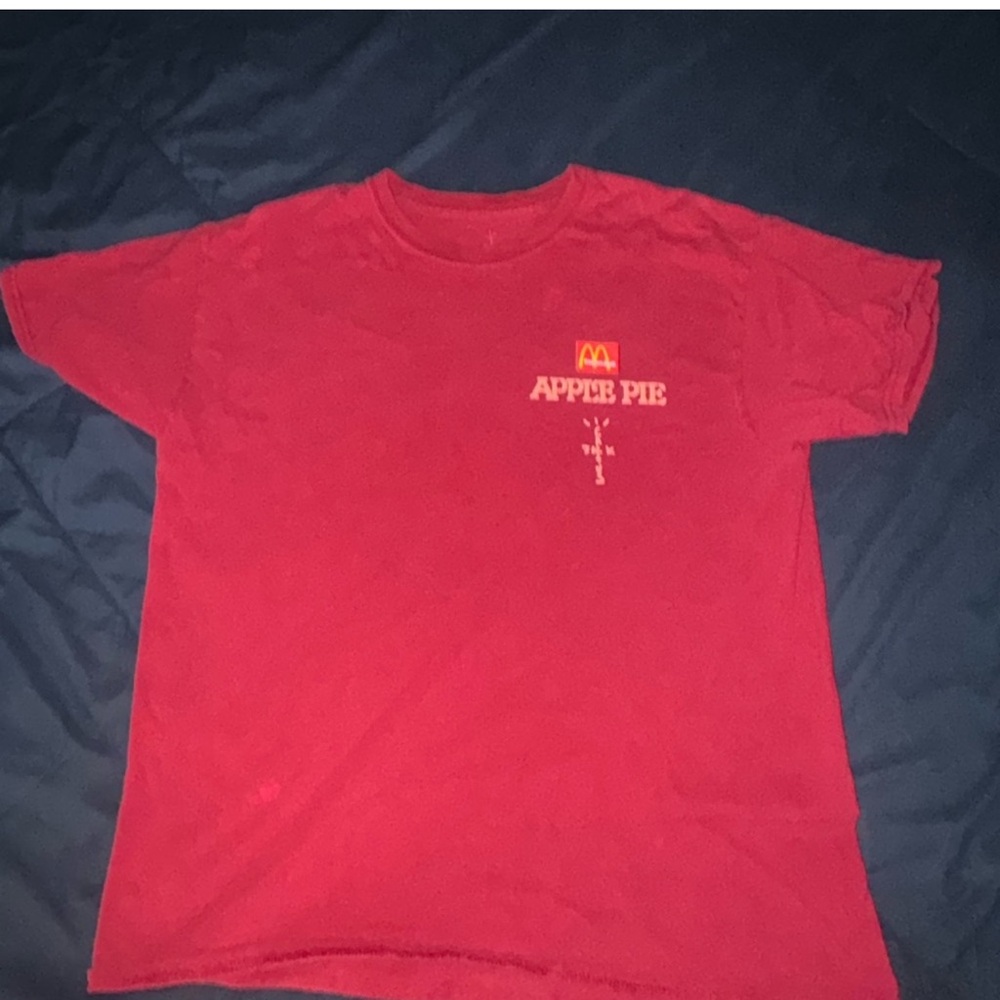 Travis Scott McDonald’s shirt